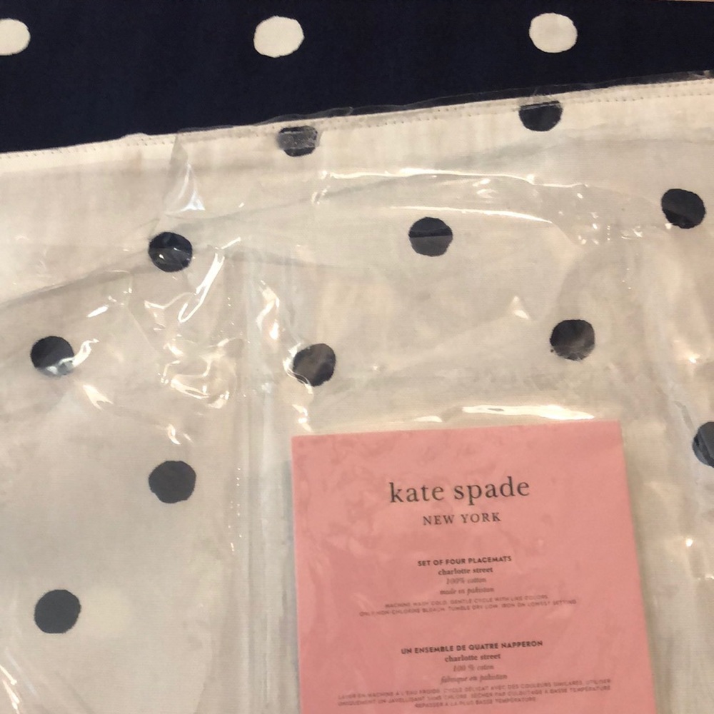 Kate spade placemats